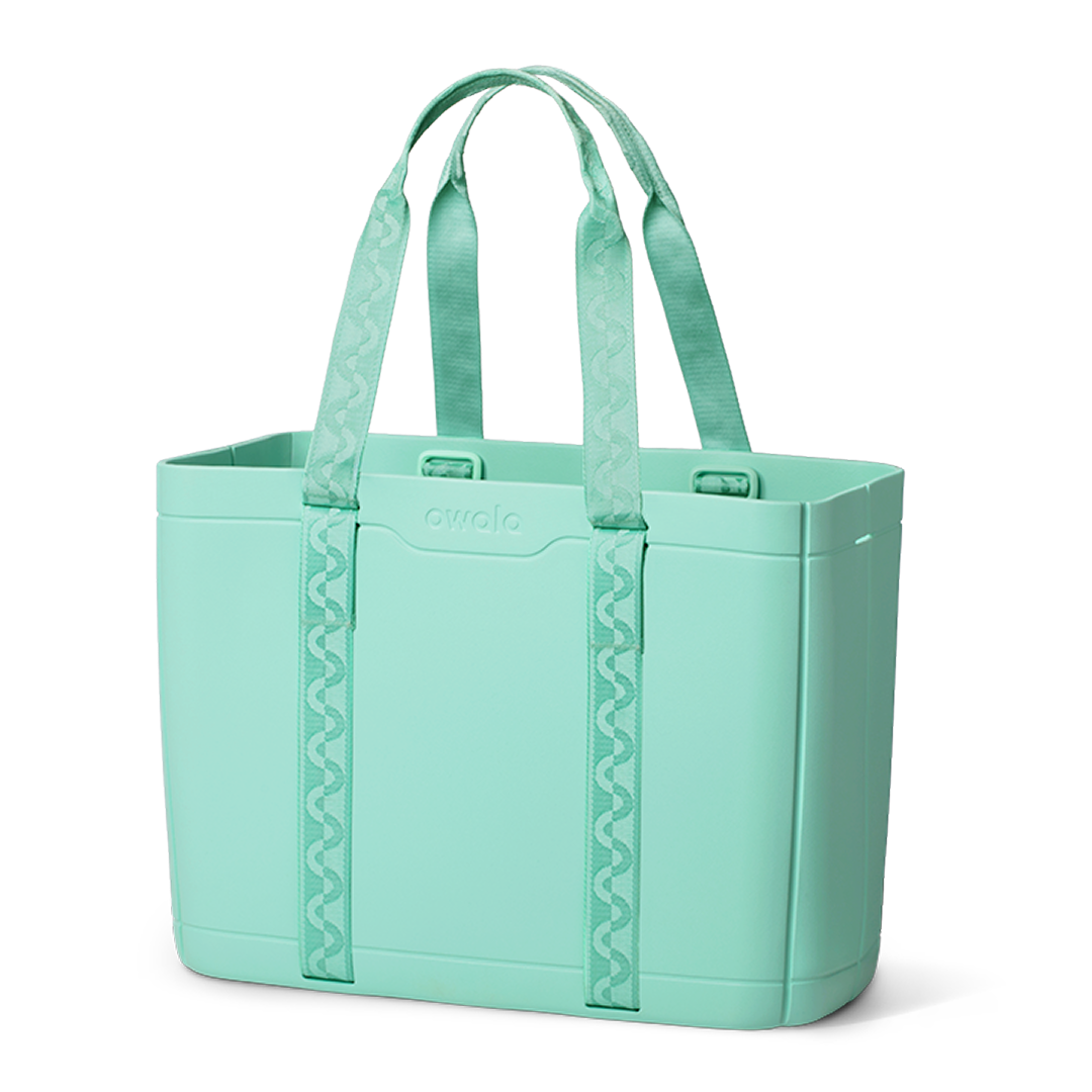 The Sun-Day Collapsible Tote - Malibu Mist / Collapsible