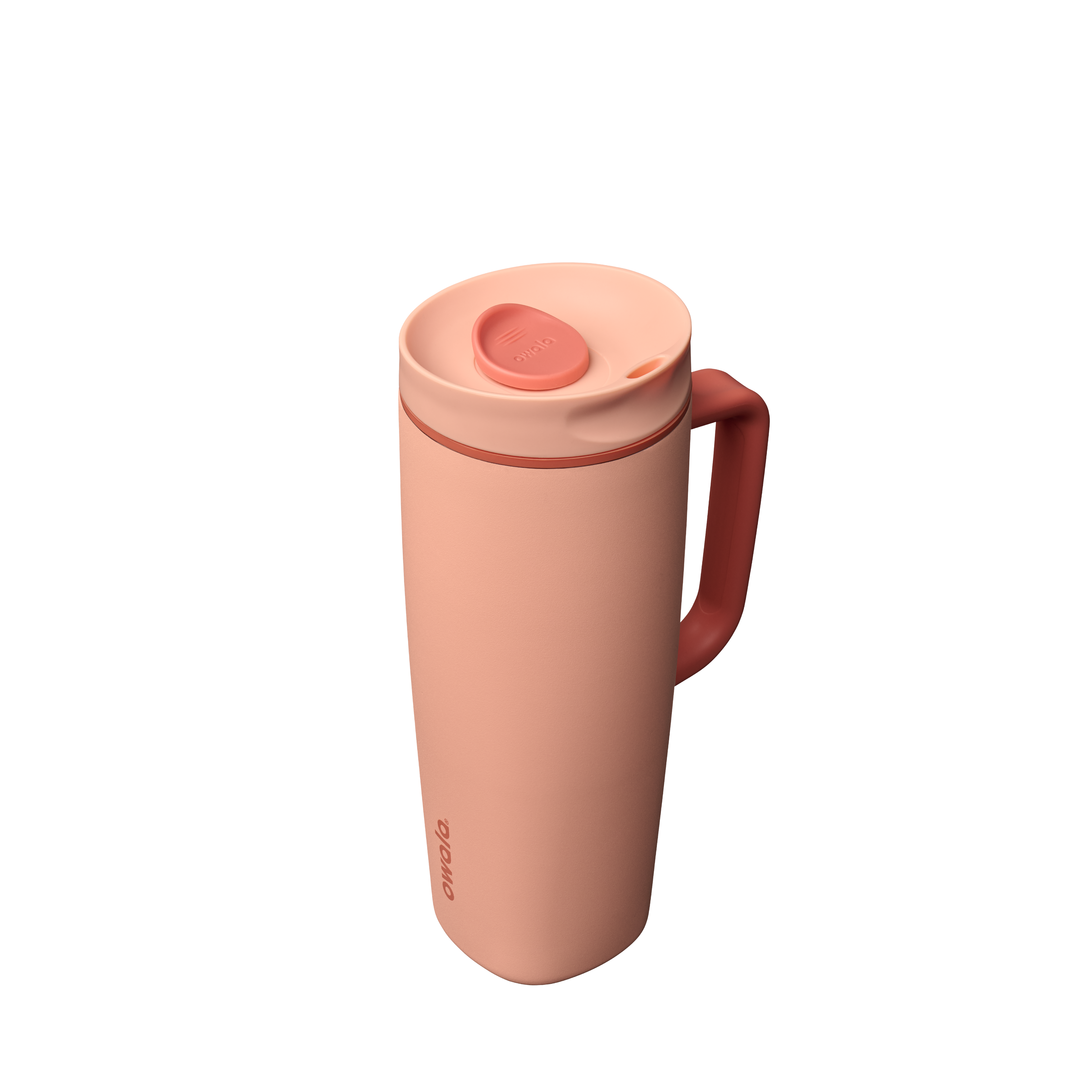 SmoothSip® Slider with Handle - Peach of Mind / 24oz / Stainless Steel